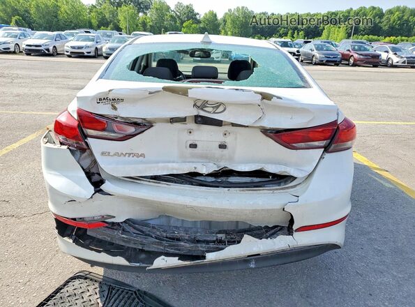 5NPD84LF6HH189401 2017 HYUNDAI ELANTRA White Հետևի տեսք
