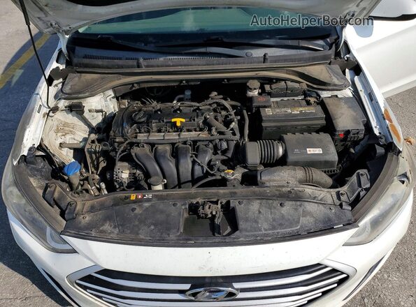 5NPD84LF6HH189401 2017 HYUNDAI ELANTRA White Սալոնի հետևի տեսք