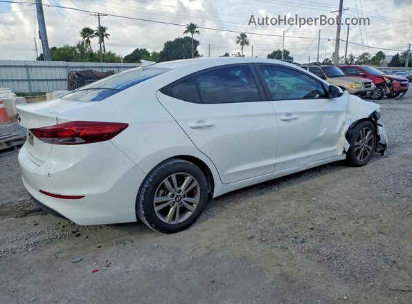 5NPD84LF6JH215453 2018 HYUNDAI ELANTRA White Rear right