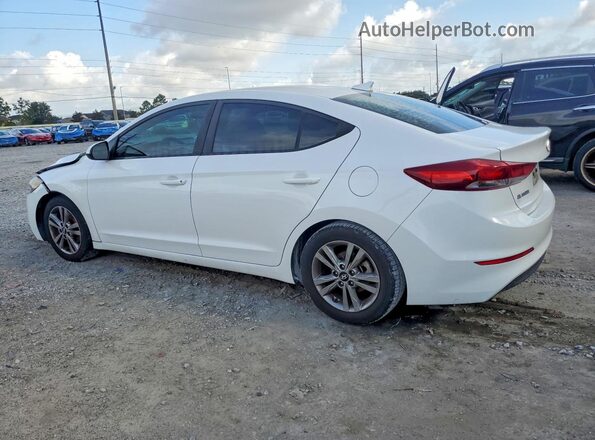 5NPD84LF6JH215453 2018 HYUNDAI ELANTRA White Rear left