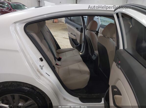 5NPD84LF6JH219437 2018 HYUNDAI ELANTRA White Вид наклейки з VIN-кодом