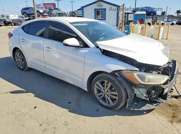 5NPD84LF6JH240577 2018 HYUNDAI ELANTRA Белый 