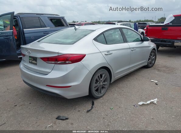 5NPD84LF6JH246525 2018 HYUNDAI ELANTRA Silver Rear right