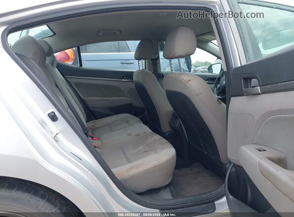5NPD84LF6JH246525 2018 HYUNDAI ELANTRA Silver VIN sticker view