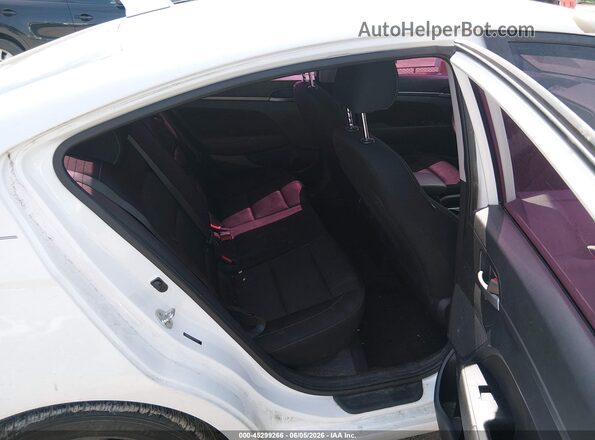 5NPD84LF6JH246945 2018 HYUNDAI ELANTRA White Vista de la etiqueta del VIN