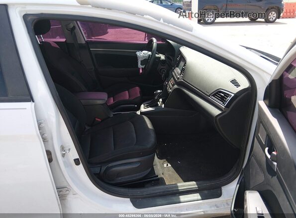 5NPD84LF6JH246945 2018 HYUNDAI ELANTRA White Vista interior delantera