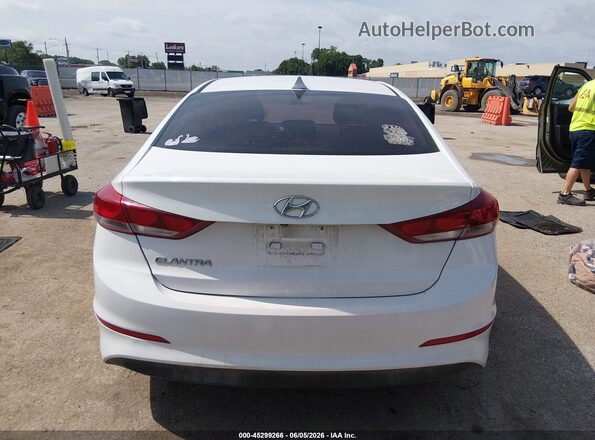 5NPD84LF6JH246945 2018 HYUNDAI ELANTRA White 
