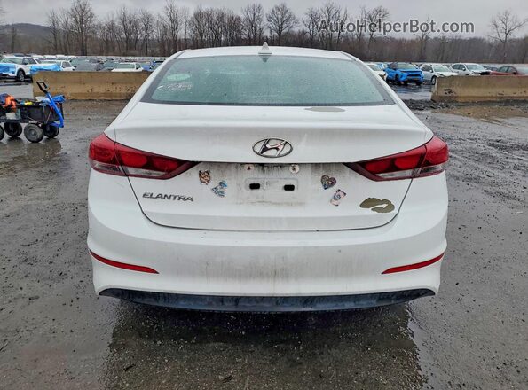 5NPD84LF6JH253295 2018 HYUNDAI ELANTRA Белый Вид сзади