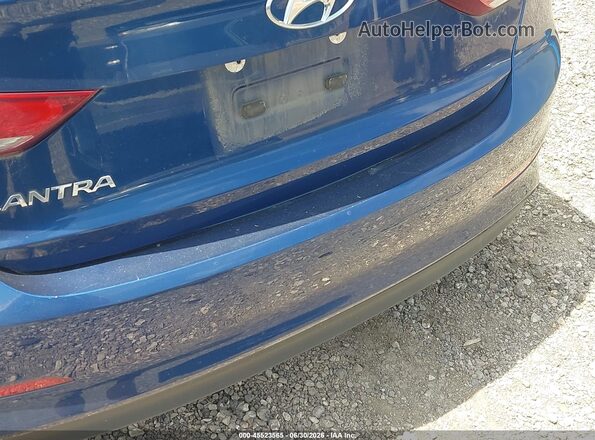5NPD84LF6JH258495 2018 HYUNDAI ELANTRA Blue Դիմացի տեսք
