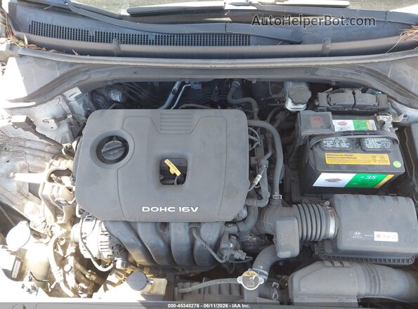 5NPD84LF6JH261834 2018 HYUNDAI ELANTRA Серебряный Вид сзади