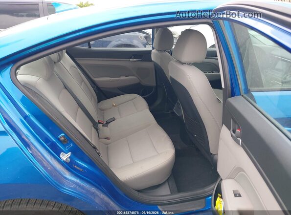 5NPD84LF6JH272719 2018 HYUNDAI ELANTRA Blue VIN კოდის სტიკერის ხედი