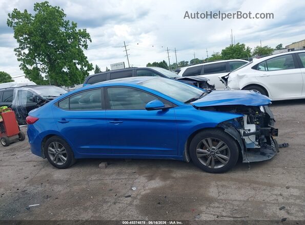 5NPD84LF6JH272719 2018 HYUNDAI ELANTRA Blue სალონის 360-გრადუსიანი ხედი