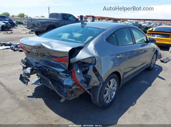 5NPD84LF6JH298561 2018 HYUNDAI ELANTRA Серый Задняя правая четверть