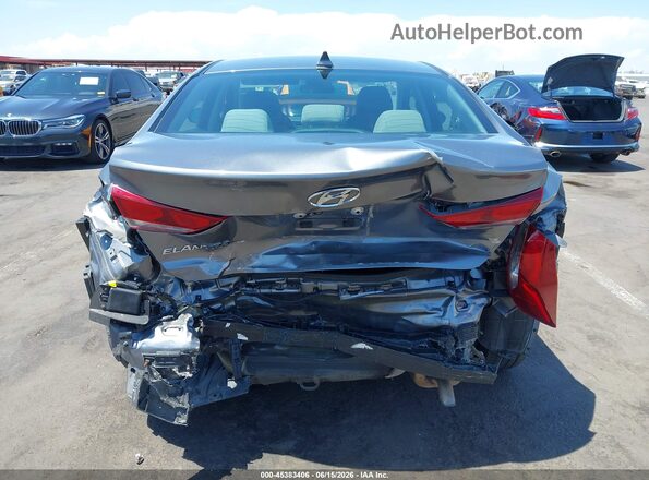 5NPD84LF6JH298561 2018 HYUNDAI ELANTRA Серый 