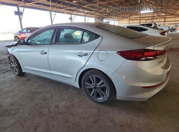 5NPD84LF6JH309638 2018 HYUNDAI ELANTRA Серебряный Задняя левая четверть