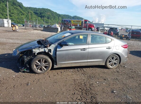 5NPD84LF6JH321966 2018 HYUNDAI ELANTRA Gray 