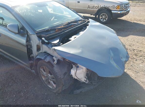 5NPD84LF6JH321966 2018 HYUNDAI ELANTRA Gray 
