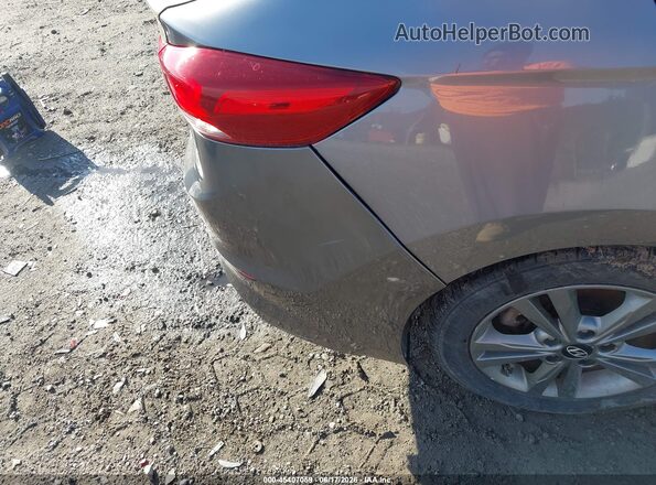 5NPD84LF6JH321966 2018 HYUNDAI ELANTRA Gray 