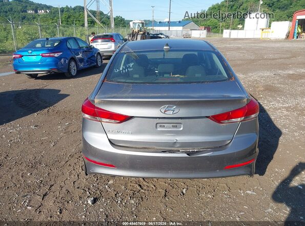 5NPD84LF6JH321966 2018 HYUNDAI ELANTRA Gray 
