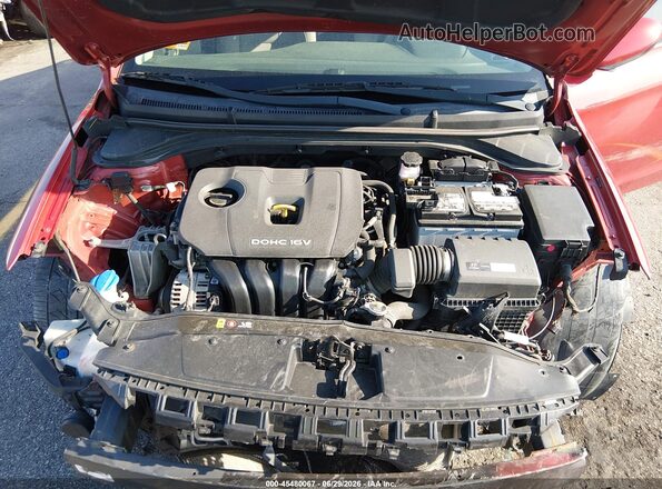 5NPD84LF6JH324480 2018 HYUNDAI ELANTRA Red Rear view