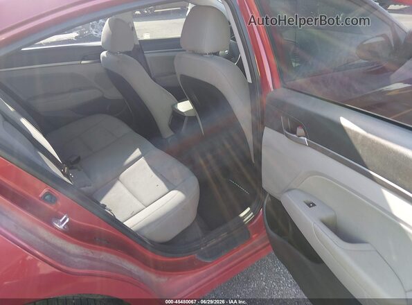 5NPD84LF6JH324480 2018 HYUNDAI ELANTRA Red VIN sticker view