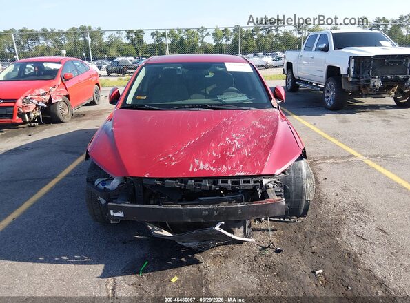 5NPD84LF6JH324480 2018 HYUNDAI ELANTRA Red Rear interior view