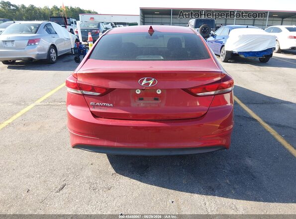 5NPD84LF6JH324480 2018 HYUNDAI ELANTRA Red 