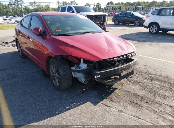 5NPD84LF6JH324480 2018 HYUNDAI ELANTRA Red 