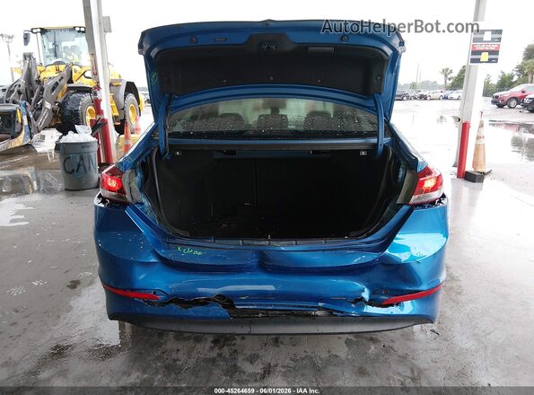 5NPD84LF6JH358175 2018 HYUNDAI ELANTRA Blue 