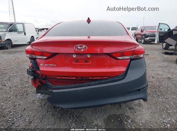 5NPD84LF6JH358757 2018 HYUNDAI ELANTRA Красный 