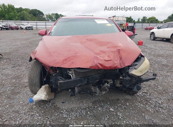 5NPD84LF6JH358757 2018 HYUNDAI ELANTRA Красный Вид щитка приборов