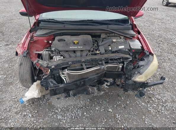 5NPD84LF6JH358757 2018 HYUNDAI ELANTRA Красный Вид сзади