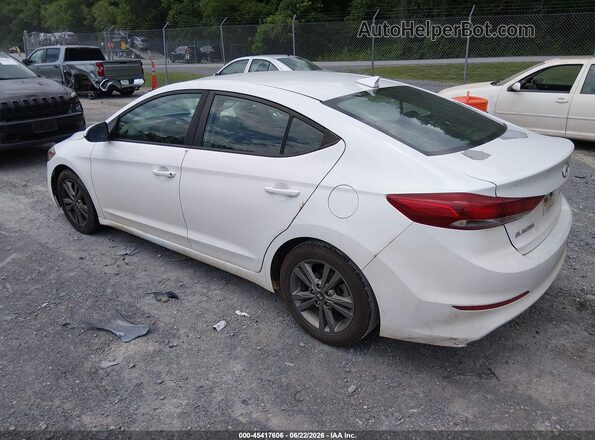 5NPD84LF6JH363781 2018 HYUNDAI ELANTRA Белый Задняя левая четверть