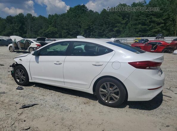 5NPD84LF6JH370861 2018 HYUNDAI ELANTRA White Հետևի ձախ