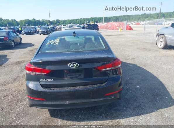 5NPD84LF6JH371654 2018 HYUNDAI ELANTRA Черный 