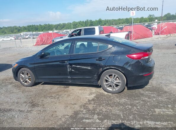5NPD84LF6JH371654 2018 HYUNDAI ELANTRA Черный Панорамный вид салона 360°