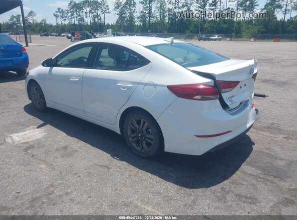 5NPD84LF6JH387546 2018 HYUNDAI ELANTRA White Trasero izquierdo