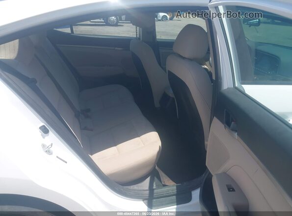 5NPD84LF6JH387546 2018 HYUNDAI ELANTRA White Vista de la etiqueta del VIN