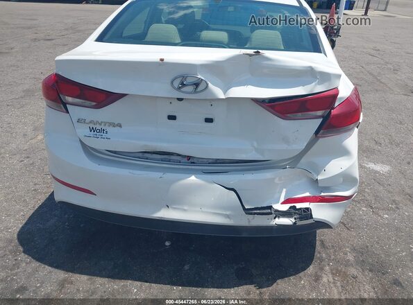 5NPD84LF6JH387546 2018 HYUNDAI ELANTRA White Vista frontal