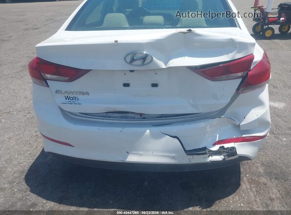5NPD84LF6JH387546 2018 HYUNDAI ELANTRA White 
