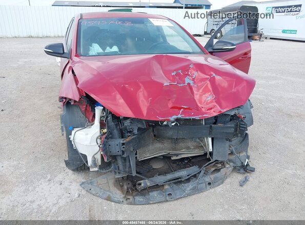 5NPD84LF6JH391824 2018 HYUNDAI ELANTRA Burgundy Դիմացի տեսք