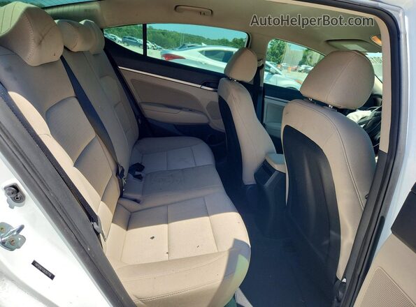 5NPD84LF6JH397719 2018 HYUNDAI ELANTRA White Vista de los asientos traseros
