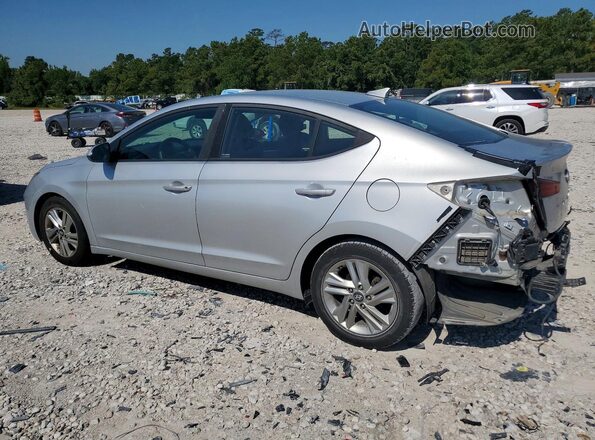 5NPD84LF6KH404122 2019 HYUNDAI ELANTRA Silver Tył lewy