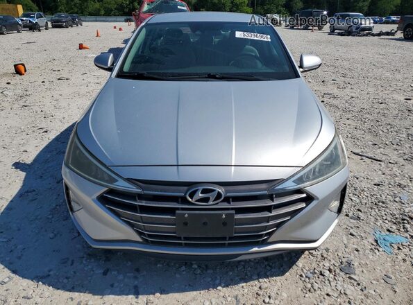 5NPD84LF6KH404122 2019 HYUNDAI ELANTRA Silver Widok z przodu