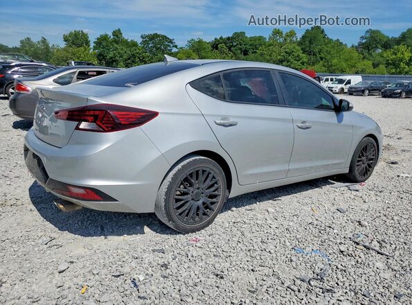 5NPD84LF6KH413404 2019 HYUNDAI ELANTRA Silver 