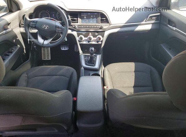 5NPD84LF6KH413404 2019 HYUNDAI ELANTRA Silver 
