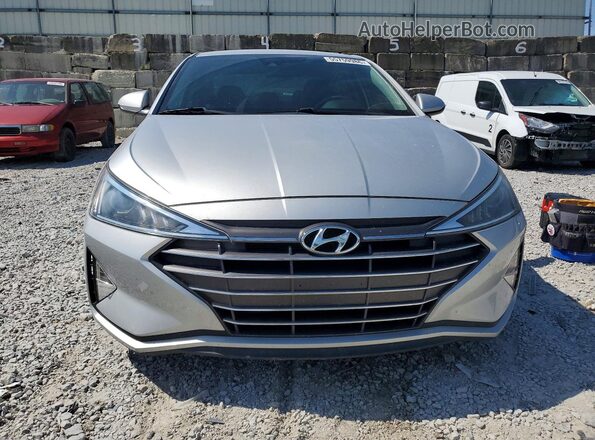 5NPD84LF6KH413404 2019 HYUNDAI ELANTRA Silver 