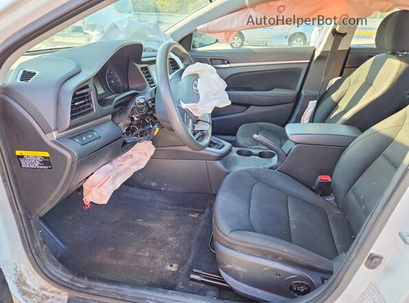 5NPD84LF6KH426363 2019 HYUNDAI ELANTRA White Vista interior delantera