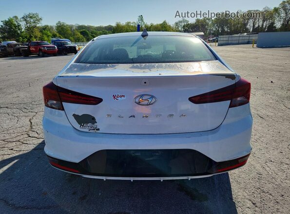 5NPD84LF6KH426363 2019 HYUNDAI ELANTRA White Vista trasera