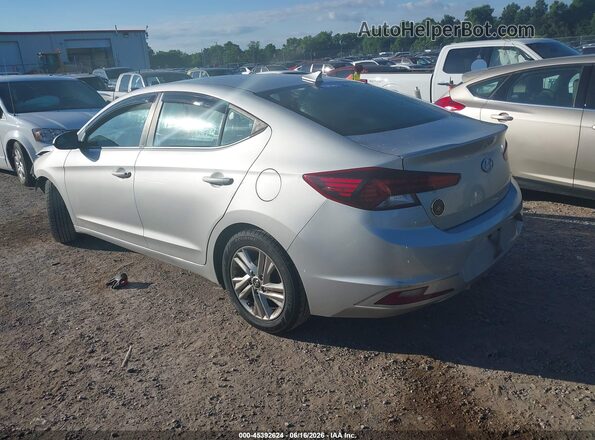 5NPD84LF6KH428095 2019 HYUNDAI ELANTRA Silver უკანა მარცხენა